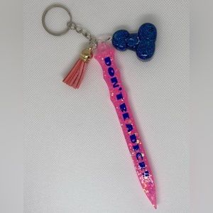 Epoxy Resin “Willy” Self Defense Keychain